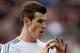 MADRID, SPAIN - FEBRUARY 22: Gareth Bale of Real Madrid CF celebrates scoring their second goal during the La Liga match between Real Madrid CF and Elche CF at Estadio Santiago Bernabeu on February 22, 2014 in Madrid, Spain. (Photo by Gonzalo Arroyo More