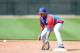 Feb 19, 2014; Mesa, AZ, USA; Chicago Cubs shortstop Starlin Castro (13) fields a ground ball during a workout at Cubs Park. Mandatory Credit: Joe Camporeale-USA TODAY Sports