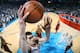 OKLAHOMA CITY, OK - FEBRUARY 26: Steven Adams #12 of the Oklahoma City Thunder goes up for the layup against the Cleveland Cavaliers during an NBA game on February 26, 2014 at the Chesapeake Energy Arena in Oklahoma City, Oklahoma. NOTE TO USER: User expr
