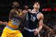 DENVER, CO - JANUARY 09: J.J. Hickson #7 of the Denver Nuggets and Steven Adams #12 of the Oklahoma City Thunder battle for rebounding position at Pepsi Center on January 9, 2014 in Denver, Colorado. The Nuggets defeated the Thunder 101-88. NOTE TO USER: