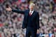 LONDON, ENGLAND - FEBRUARY 22: Arsene Wenger manager of Arsenal gestures during the Barclays Premier League match between Arsenal and Sunderland at Emirates Stadium on February 22, 2014 in London, England. (Photo by Michael Regan/Getty Images)