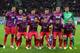 The Steaua Bucharest side before their Champions League game against Chelsea.