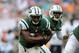 Dec 29, 2013; Miami Gardens, FL, USA; New York Jets running back Bilal Powell (29) runs with the ball against the Miami Dolphins at Sun Life Stadium. Mandatory Credit: Steve Mitchell-USA TODAY Sports