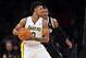 February 23, 2014; Los Angeles, CA, USA; Los Angeles Lakers small forward Nick Young (0) controls the ball against the Brooklyn Nets during the first half at Staples Center. Mandatory Credit: Gary A. Vasquez-USA TODAY Sports