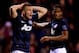 SUNDERLAND, ENGLAND - JANUARY 07: Tom Cleverley of Manchester United (L) reacts during the Capital One Cup Semi-Final, first leg match between Sunderland and Manchester United at Stadium of Light on January 7, 2014 in Sunderland, England. (Photo by Laur