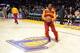 LOS ANGELES, CA - JANUARY 14: Luol Deng #9 of the Cleveland Cavaliers warms up before the game against the Los Angeles Lakers at Staples Center on January 14, 2014 in Los Angeles, California. NOTE TO USER: User expressly acknowledges and agrees that, by