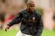 9 Aug 2000: Guy Demel of Arsenal warms up before the Pre-Season Friendly match against Dunfermline at East End Park, in Dunfermline, Scotland. Arsenal won the match 3-0. \ Mandatory Credit: Tom Shaw /Allsport
