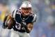 Dec 29, 2013; Foxborough, MA, USA; New England Patriots running back Shane Vereen (34) runs up field against the Buffalo Bills during the second half of New England's 34-20 win at Gillette Stadium. Mandatory Credit: Winslow Townson-USA TODAY Sports