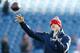 FOXBORO, MA - NOVEMBER 3: Ryan Mallett #15 of the New England Patriots throws before a game with the Pittsburgh Steelers at Gillette Stadium on November 3, 2013 in Foxboro, Massachusetts. (Photo by Jim Rogash/Getty Images)