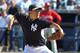 TAMPA, FL - MARCH 1: Masahiro Tanaka #19 of the New York Yankees pitches against the Philadelphia Phillies at George M. Steinbrenner Field on March 1, 2014 in Tampa, Florida. (Scott Iskowitz/ Getty Images)