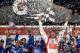DAYTONA BEACH, FL - FEBRUARY 23: Dale Earnhardt Jr., driver of the #88 National Guard Chevrolet, celebrates in Victory Lane after winning the NASCAR Sprint Cup Series Daytona 500 at Daytona International Speedway on February 23, 2014 in Daytona Beach, Fl