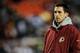 LANDOVER, MD - DECEMBER 30: Offensive coordinator Kyle Shanahan of the Washington Redskins looks on prior to the start of their game against the Dallas Cowboys at FedExField on December 30, 2012 in Landover, Maryland. (Photo by Patrick McDermott/Getty I