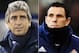 FILE PHOTO - EDITORS NOTE: COMPOSITE OF TWO IMAGES - Image Numbers 453706157 (L) and 461787467) In this composite image a comparison has been made between Manuel Pellegrini manager of Manchester City (L) and Sunderland manager Gus Poyet. Manchester City