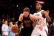 LOS ANGELES, CA - FEBRUARY 28: Pau Gasol #16 of the Los Angeles Lakers drives past Jason Thompson #34 of the Sacramento Kings at Staples Center on February 28, 2014 in Los Angeles, California. NOTE TO USER: User expressly acknowledges and agrees that, b