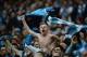 LONDON, ENGLAND - MARCH 02: Manchester City fans cheer during the Capital One Cup Final between Manchester City and Sunderland at Wembley Stadium on March 2, 2014 in London, England. (Photo by Jamie McDonald/Getty Images)