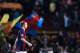 BARCELONA, SPAIN - APRIL 23: Paul Scholes of Manchester United looks disappointed at the end of the UEFA Champions League Semi-Final, first leg match between Barcelona and Manchester United at the Camp Nou stadium on April 23, 2008 in Barcelona, Spain.