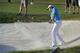 Mar 2, 2014; Palm Beach Gardens, FL, USA; Rory McIlroy hits out of the trap to the 17th green during the final round of The Honda Classic golf tournament at PGA National GC Champion Course. Mandatory Credit: Bob Donnan-USA TODAY Sports