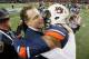 Auburn head coach Gus Malzahn (left) and QB Nick Marshall