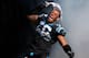 CHARLOTTE, NC - JANUARY 12: Greg Hardy #76 of the Carolina Panthers runs onto the field during player introductions against the San Francisco 49ers during the NFC Divisional Playoff Game at Bank of America Stadium on January 12, 2014 in Charlotte, North C