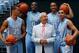 The 2012 class of Tar Heels with Coach Williams.
