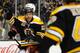 BOSTON, MA - FEBRUARY 8: Jarome Iginla #12 of the Boston Bruins celebrates a goal against the Ottawa Senators at the TD Garden on February 8, 2014 in Boston, Massachusetts. (Photo by Brian Babineau/NHLI via Getty Images)