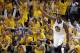 Apr 26, 2013; Oakland, CA, USA; Golden State Warriors forward Draymond Green (23) reacts after making a three point basket against the Denver Nuggets in the fourth quarter during game three of the first round of the 2013 NBA playoffs at Oracle Arena. The
