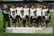 VALENCIA, SPAIN - MAY 6: Valencia team group taken before the UEFA Cup Semi Final Second Leg match between Valencia and Villarreal at the Mestella Stadium on May 6, 2004 in Valencia, Spain. (Photo by Clive Brunskill/Getty Images)