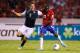 SAN JOSE, COSTA RICA - SEPTEMBER 06: Joel Campbell #12 against Matt Besler #5 of the United States during the FIFA 2014 World Cup Qualifier at Estadio Nacional on September 6, 2013 in San Jose, Costa Rica. (Photo by Kevin C. Cox/Getty Images)
