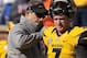 Pinkel (left) and QB Maty Mauk