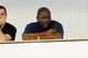 LAS VEGAS, NV - JULY 23: Joe Dumars watches the USA Basketball Men's National Team practice at Training Camp at the Mendenhall Center on July 23, 2013, in Las Vegas, Nevada. NOTE TO USER: User expressly acknowledges and agrees that, by downloading and/o