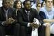 Leslie McDonald (left) and P.J. Hairston sat on the bench in street clothes to start this season.