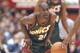 3 Dec 1996: Seattle Supersonics guard Gary Payton stands on the court during game against the Los Angeles Lakers at the Great Western Forum in Los Angeles, California. The Lakers won the game 110-106. Mandatory Credit: Stephen Dunn /Allsport