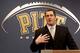 PITTSBURGH, PA - DECEMBER 22: The new University of Pittsburgh head football coach, Paul Chryst, speaks during a press conference on December 22, 2011 at the University of Pittsburgh Panthers South Side training facility in Pittsburgh, Pennsylvania. (Ph