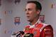 Kevin Harvick talks to media at Daytona