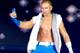 Tyler Breeze during his entertaining entrance.