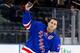 NEW YORK, NY - FEBRUARY 04: Ryan Callahan #24 of the New York Rangers salutes the crowd after he was named star of the game against the Colorado Avalanche at Madison Square Garden on February 4, 2014 in New York City. (Photo by Jim McIsaac/Getty Images)