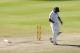 CAPE TOWN, SOUTH AFRICA - MARCH 05: Vernon Philander of South Africa reacts after he was hit by a delivery from James Pattinson of Australia during day 5 of the third test match between South Africa and Australia at Sahara Park Newlands on March 5, 2014