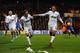 LONDON, ENGLAND - FEBRUARY 22: Robin Van Persie of Man United celebrates with Juan Mata after scoring from the spot during the Barclays Premier League match between Crystal Palace and Manchester United at Selhurst Park on February 22, 2014 in London, Eng