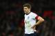 LONDON, ENGLAND - MARCH 05: Steven Gerrard of England looks on during the International Friendly match between England and Denmark at Wembley Stadium on March 5, 2014 in London, England. (Photo by Laurence Griffiths/Getty Images)