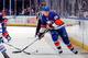 UNIONDALE, NY - FEBRUARY 27: Thomas Vanek #26 of the New York Islanders in action against the Toronto Maple Leafs on February 27, 2014 at Nassau Coliseum in Uniondale, New York. The Islanders defeated the Maple Leafs 5-4 in overtime. (Photo by Jim McIsa