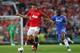 MANCHESTER, ENGLAND - AUGUST 26: Robin van Persie of Manchester United competes with Ramires of Chelsea during the Barclays Premier League match between Manchester United and Chelsea at Old Trafford on August 26, 2013 in Manchester, England. (Photo by A