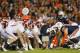 AUBURN, AL - NOVEMBER 30: The line of scrimmage as the Alabama Crimson Tide line up against the Auburn Tigers in the third quarter at Jordan-Hare Stadium on November 30, 2013 in Auburn, Alabama. (Photo by Kevin C. Cox/Getty Images)