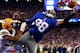EAST RUTHERFORD, NJ - NOVEMBER 25: Wide receiver Hakeem Nicks #88 of the New York Giants fails to make the touchdown catch against cornerback Davon House #31 of the Green Bay Packers at MetLife Stadium on November 25, 2012 in East Rutherford, New Jersey.