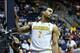 Mar 5, 2014; Berkeley, CA, USA; California Golden Bears guard Justin Cobbs (1) reacts after a play by Utah Utes during the second half at Haas Pavilion. The Utah Utes defeated the California Golden Bears 63-59. Mandatory Credit: Kelley L Cox-USA TODAY Spo