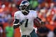 DENVER, CO - SEPTEMBER 29: Quarterback Michael Vick #7 of the Philadelphia Eagles in action against the Denver Broncos at Sports Authority Field Field at Mile High on September 29, 2013 in Denver, Colorado. (Photo by Justin Edmonds/Getty Images)