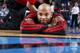 DALLAS, TX - FEBRUARY 28: Taj Gibson #22 of the Chicago Bulls stretches before a game against the Dallas Mavericks on February 28, 2014 at the American Airlines Center in Dallas, Texas. NOTE TO USER: User expressly acknowledges and agrees that, by downloa