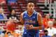 SUNRISE, FL - DECEMBER 29: James Woodard #10 of the Tulsa Golden Hurricane brings the ball up court against the Florida State Seminoles at the MetroPCS Orange Bowl Basketball Classic on December 29, 2012 at the BB&T Center in Sunrise, Florida. The Seminol