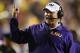 LSU head coach Les Miles