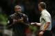 LONDON, ENGLAND - OCTOBER 19: Micah Richards of Manchester City remonstrates with Referee Michael Oliver during the Barclays Premier League match between West Ham United and Manchester City at Boleyn Ground on October 19, 2013 in London, England. (Photo