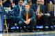 CHARLOTTESVILLE, VA - MARCH 01: Head coach Tony Bennett of the Virginia Cavaliers looks on against the Syracuse Orange during the second half at John Paul Jones Arena on March 1, 2014 in Charlottesville, Virginia. Virginia defeated Syracuse 75-56. (Pho